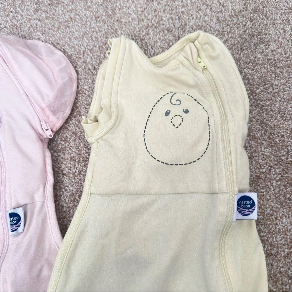 Two Nested Bean Baby Weighted Sleep Sack - Picture 2 of 8